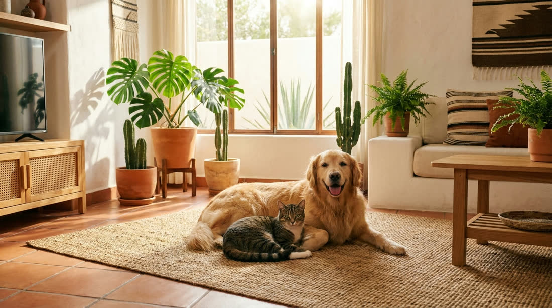 Hogar seguro y protegido para mascotas y familia