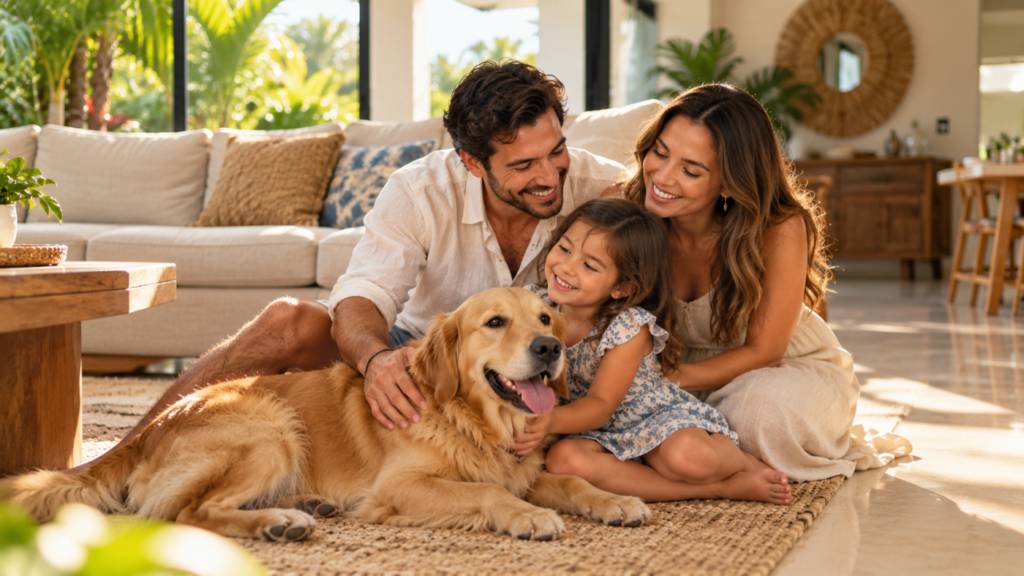 Fumigación segura para familia con mascotas y niños en Cancún